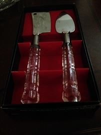 Serving set in original box