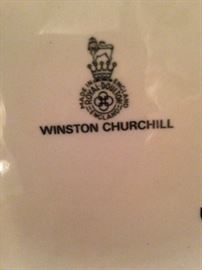 Winston Churchill pitcher by Royal Doulton
