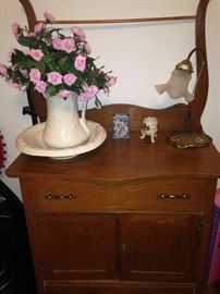 Antique wash stand
