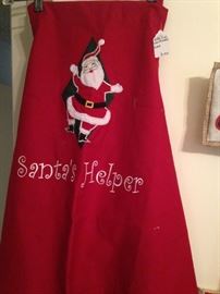 Santa's Helper needs an apron!