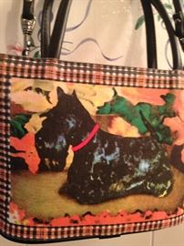 Scottie dog purse
