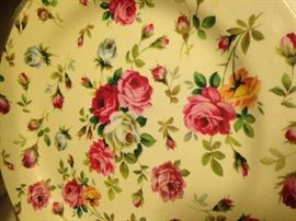 Victorian Trading Company Melamine floral plates