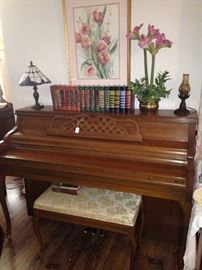 Kimball piano and bench