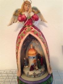 Jim Shore angel - with nativity