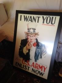 Iconic Uncle Sam poster