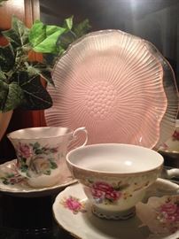 Delicate tea cups
