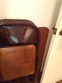 Card table and 4 chairs