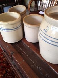 Byrd and Texas pottery