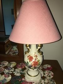Vintage dresser lamps