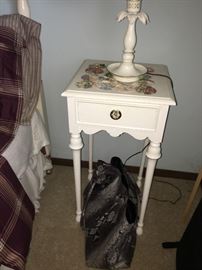 night stands, wooden with drawers