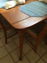vintage, nice size kitchen table