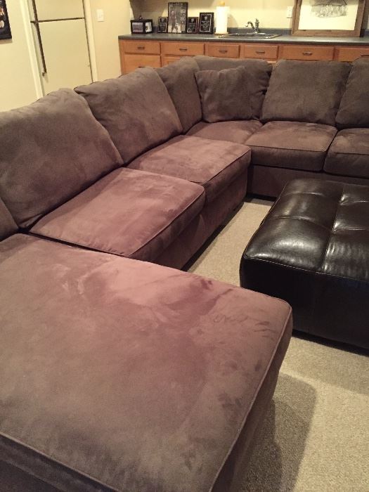 Sectional sofa with sleep sofa