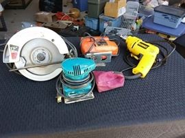 Electric power tools for your Workshop