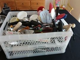 Everything for a kitchenUtensils,