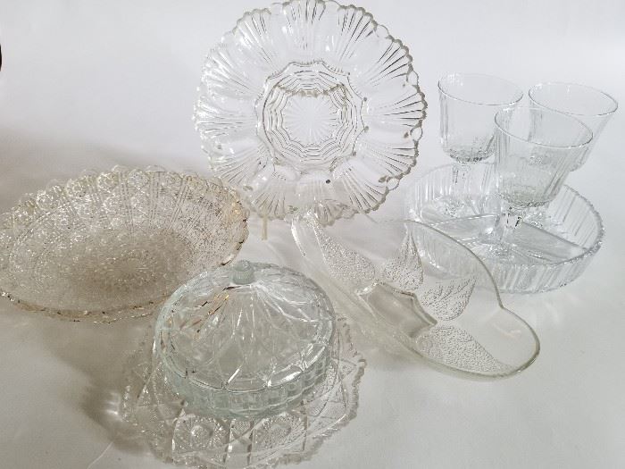  Ornate Cut Glass Serving Pieces    http://www.ctonlineauctions.com/detail.asp?id=737105