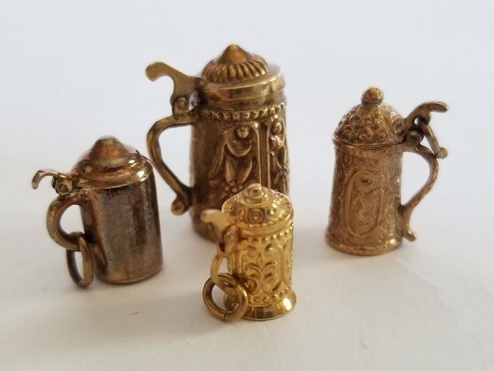 14k Gold Stein Charms	    http://www.ctonlineauctions.com/detail.asp?id=737114