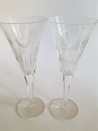  Waterford Crystal Champagne Flutes	   http://www.ctonlineauctions.com/detail.asp?id=737116