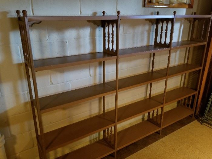  5-Tier Metal Display Shelves      http://www.ctonlineauctions.com/detail.asp?id=737375