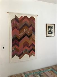 hanging quilt