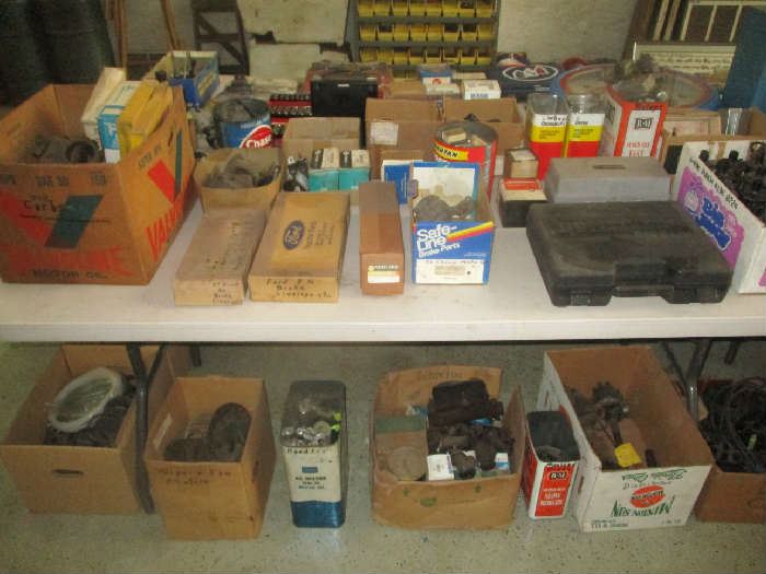 Miscellaneous automobile parts and tools