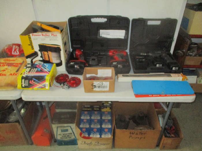 Tools and Garage items