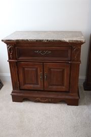 side table with granite top (2 of 2)