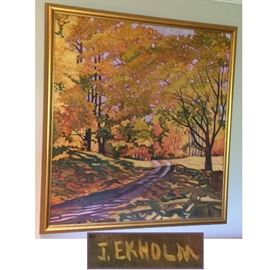 Original J. (Judi) Ekholm Painting, Large