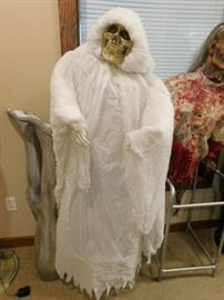 Ghost skeleton prop