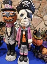 Halloween statues