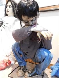 Limb eating Zombie Boy