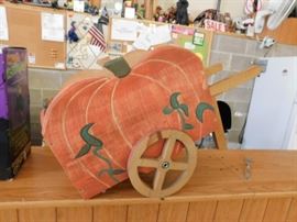 Pumpkin wagon