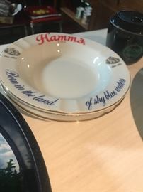 Hamm’s ashtrays 