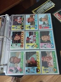 Collection of 1960s baseball cards