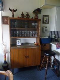 hutch display / lots of misc