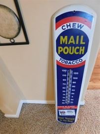 Chew Mail Pouch Tobacco thermometer 