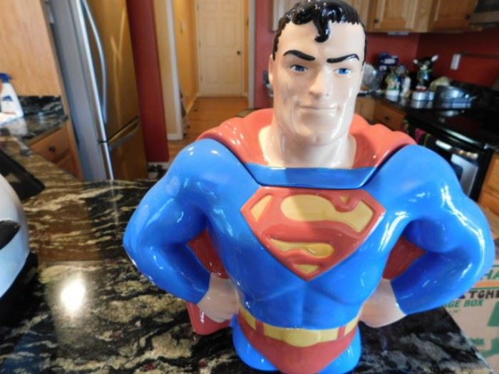 Superman Cookie jar