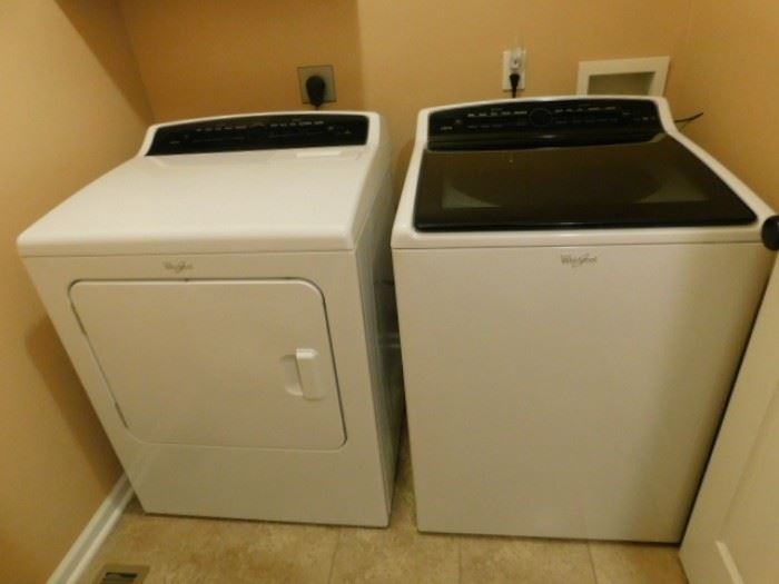Cabrio Whirl Pool washer and Dryer 1 1/2 yrs old 
