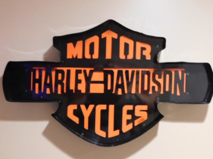 Motor HARLEY DAVIDSON Cycles sign 
