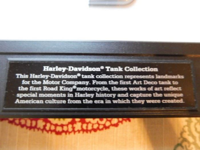 Harley-Davidson Tank collection