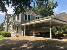 Boat and lawnmower not for sale