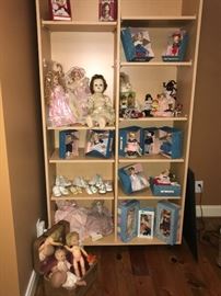 Variety of dolls.
