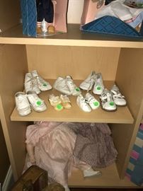Vintage baby shoes.