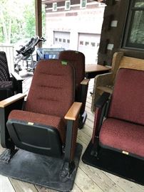 Auditorium Seats for the Man Cave or Media Room.