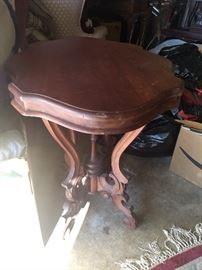 Vintage and antique accent tables
