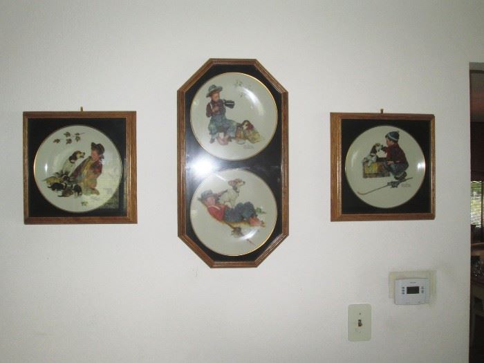 Norman Rockwell Pictures "Seasons" Boy with his Dog