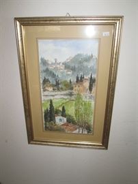 Watercolor "Ecuador"