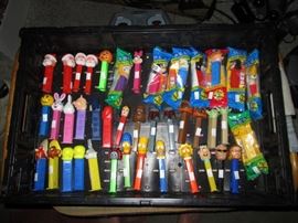 Pez's Orange County Chopper's, Simpson's Snoopy, Disney, Star Wars, Wonder Woman 