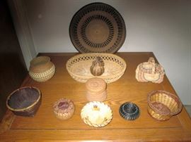 Small baskets-Some Indian.