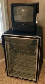 Wine Cooler, Small Box TV