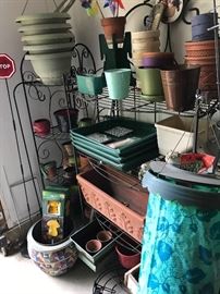 Pottery, Plant Stands